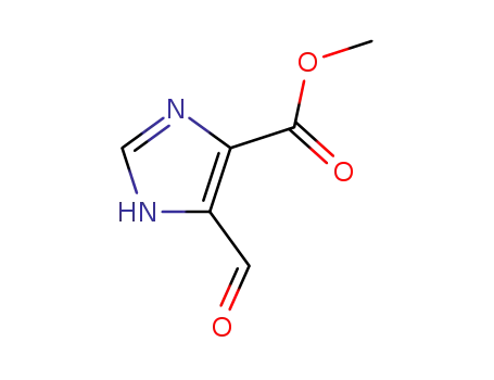 Molecular Structure of 85110-06-1 (5-Formylimidazole-4-carboxylic acid methyl ester)