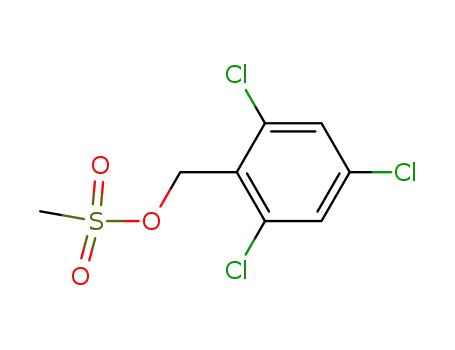 2,4,6-trichloro-1-((methanesulfonyloxy)methyl)benzene