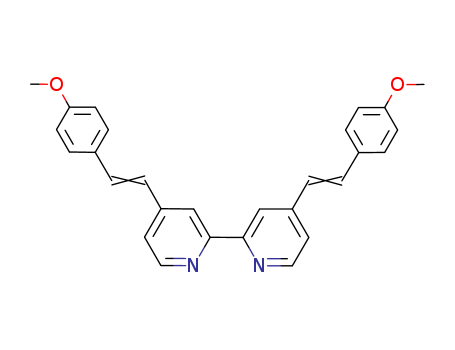 4-[2-(4-methoxyphenyl)ethenyl]-2-[4-[2-(4-methoxyphenyl)ethenyl]pyridin-2-yl]pyridine