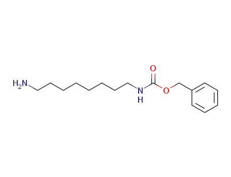 Molecular Structure of 66095-19-0 (Carbamic acid, (8-aminooctyl)-, phenylmethyl ester)