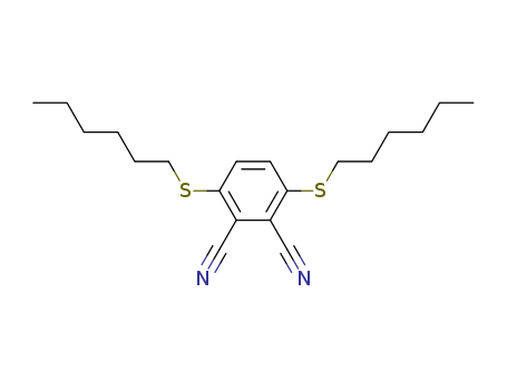 3,6-bis(hexylthio)phthalonitrile