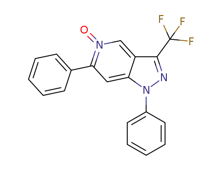 1,6-diphenyl-3-(trifluoromethyl)-1H-pyrazolo[4,3-c]pyridine 5-oxide