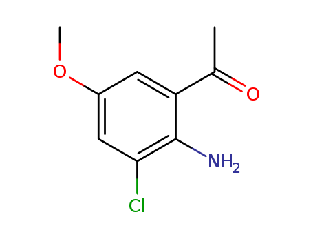 Ethanone,1-(2-amino-3-chloro-5-methoxyphenyl)- cas no. 801235-15-4 98%
