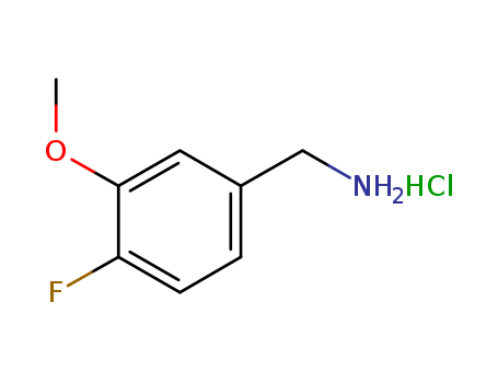 4-Fluoro-3-MethoxybenzylaMineHCl