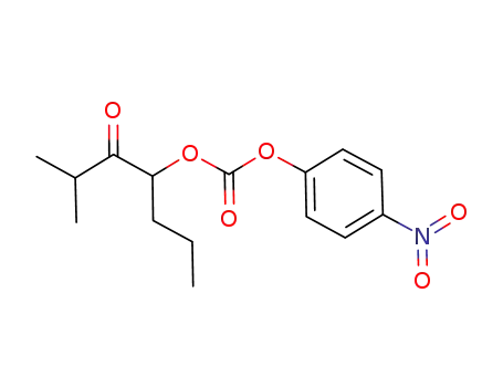 Carbonic acid, 3-methyl-2-oxo-1-propylbutyl 4-nitrophenyl ester