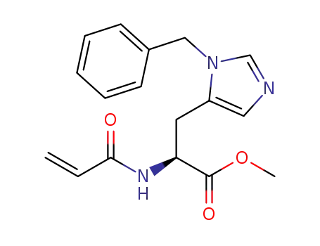 N(α)-acryloyl-N(?)-benzyl-L-histidine methyl ester