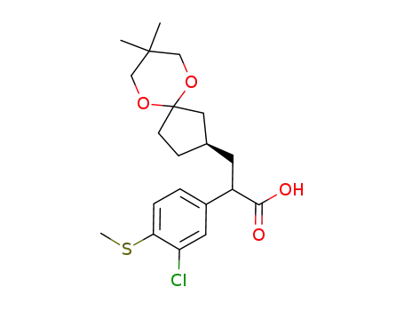 C<sub>20</sub>H<sub>27</sub>ClO<sub>4</sub>S