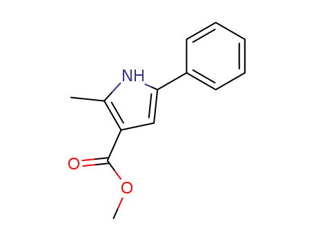 1H-Pyrrole-3-carboxylic acid, 2-methyl-5-phenyl-, methyl ester