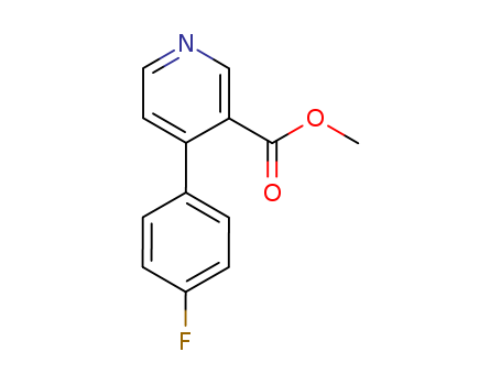 3-Pyridinecarboxylic acid, 4-(4-fluorophenyl)-, methyl ester