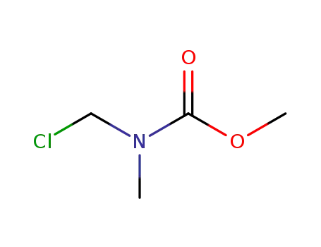 Molecular Structure of 6807-44-9 (Carbamic acid, (chloromethyl)methyl-, methyl ester)