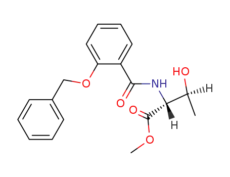 D-Threonine, N-[2-(phenylmethoxy)benzoyl]-, methyl ester