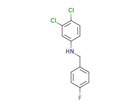 3,4-Dichloro-N-(4-fluorobenzyl)aniline, 97%