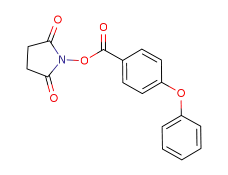 Molecular Structure of 437708-50-4 (4-phenoxybenzoic acid succinimide ester)