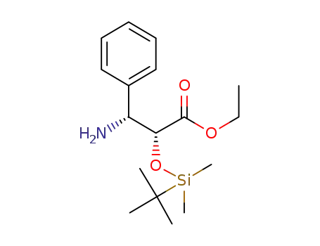 (2R,3R)-3-amino-2-(tert-butyl-dimethyl-silanyloxy)-3-phenyl-propionic acid ethyl ester