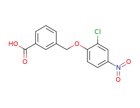 Benzoic acid,3-[(2-chloro-4-nitrophenoxy)methyl]-