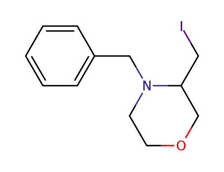 Morpholine, 3-(iodomethyl)-4-(phenylmethyl)-