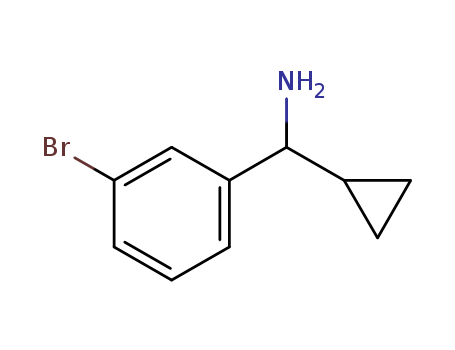 3-Bromo-α-cyclopropylbenzenemethanamine