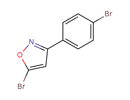 Molecular Structure of 51725-93-0 (5-BROMO-3-(4-BROMOPHENYL)ISOXAZOLE)