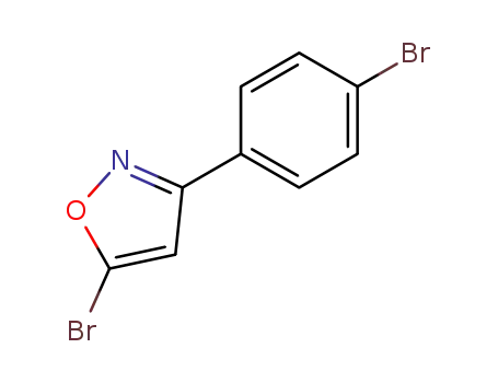 5-Bromo-3-(4-bromophenyl)-1,2-oxazole