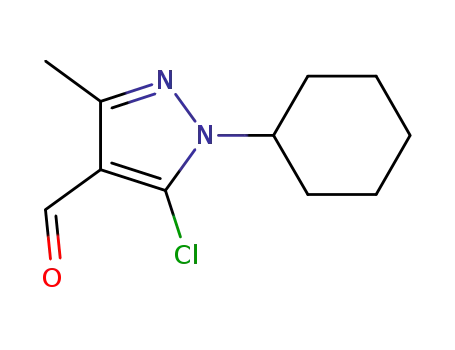5-Chloro-1-cyclohexyl-3-Methyl-1H-pyrazole-4-carbaldehyde
