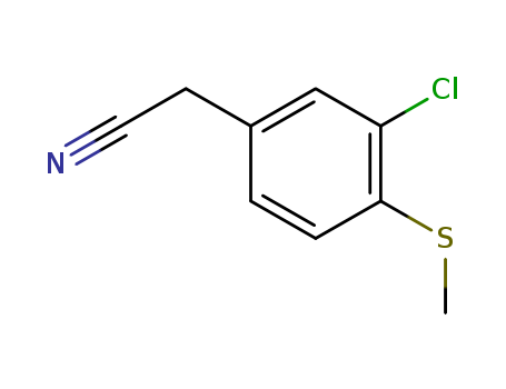 4-Ethylcyano-2-chlorothioanisole