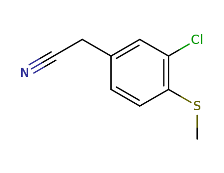 3-Chloro-4-methylthiophenylacetonitrile