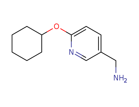 [6-(cyclohexyloxy)pyridin-3-yl]methylamine