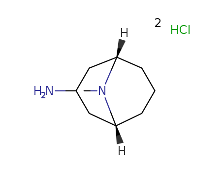 Endo-3-amine-9-methyl-9-azabicyclo  3,3,1 nonane dihydrochloride