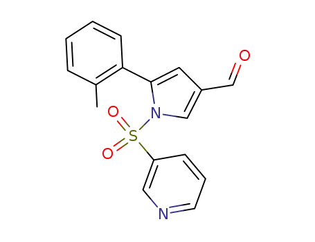 5-(2-methylphenyl)-1-(pyridin-3-ylsulfonyl)-1H-pyrrole-3-carbaldehyde