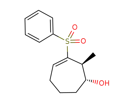 (1R,2S)-2-methyl-3-(phenylsulfonyl)cyclohept-3-enol