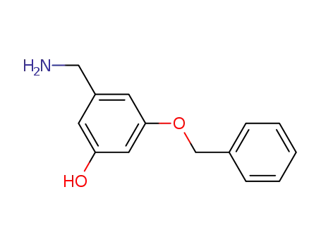 3-benzyloxy-5-hydroxybenzylamine