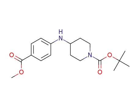 TERT-BUTYL 4-(4-(METHOXYCARBONYL)PHENYLAMINO)PIPERIDINE-1-CARBOXYLATE