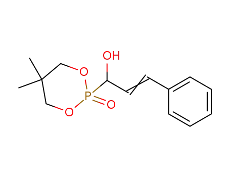 2-(1-hydroxy-3-phenylprop-2-enyl)-5,5-dimethyl-1,3,2-dioxaphosphinane 1-oxide