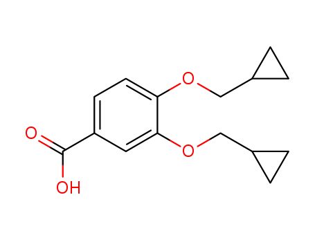 3,4-Bis(cyclopropylmethoxy)benzoic acid