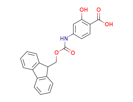 Benzoic acid, 4-[[(9H-fluoren-9-ylmethoxy)carbonyl]amino]-2-hydroxy-