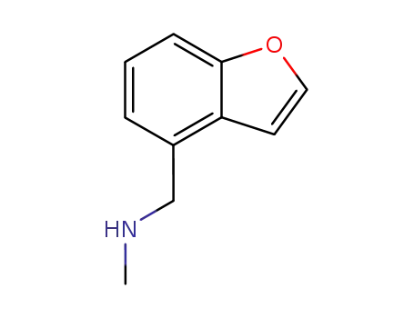 Molecular Structure of 121212-17-7 (4-Benzofuranmethanamine, N-methyl-)