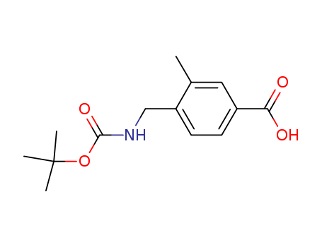 4-(BOC-AMINO)METHYL-3-METHYL-BENZOIC ACID
