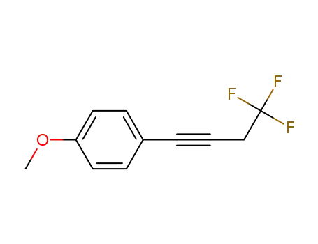 1-methoxy-4-(4,4,4-trifluorobut-1-yn-1-yl)benzene