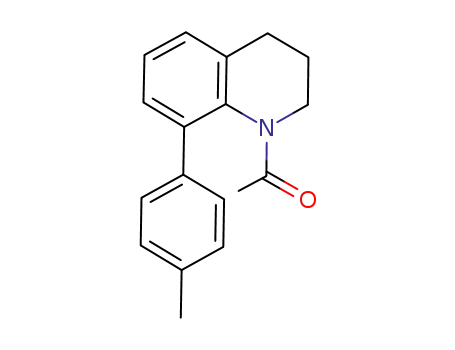 Molecular Structure of 950589-64-7 (1-(8-p-tolyl-3,4-dihydroquinolin-1(2H)-yl)ethanone)