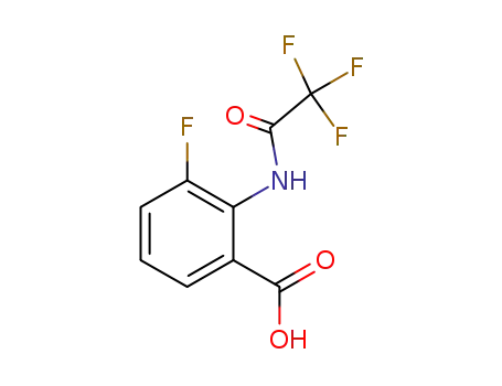 Molecular Structure of 935292-89-0 (3-fluoro-2-[(trifluoroacetyl)amino]benzoic acid)