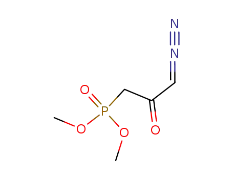 Phosphonic acid, (3-diazo-2-oxopropyl)-, dimethyl ester