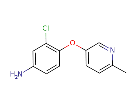 Benzenamine, 3-chloro-4-[(6-methyl-3-pyridinyl)oxy]-