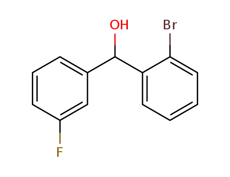 (2-bromophenyl)(3-fluorophenyl)methanol