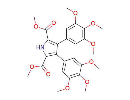 1H-Pyrrole-2,5-dicarboxylic acid, 3,4-bis(3,4,5-trimethoxyphenyl)-,
dimethyl ester