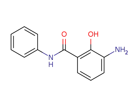 Molecular Structure of 1214-44-4 (Benzamide, 3-amino-2-hydroxy-N-phenyl-)