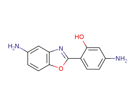 Molecular Structure of 66401-81-8 (Phenol, 5-amino-2-(5-amino-2-benzoxazolyl)-)