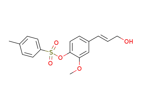 4-[(1E)-3-hydroxyprop-1-en-1-yl]-2-methoxyphenyl 4-methylbenzenesulfonate