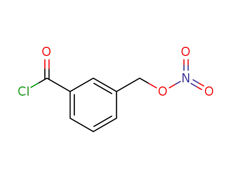 3-((nitrooxy)methyl)benzoyl chloride
