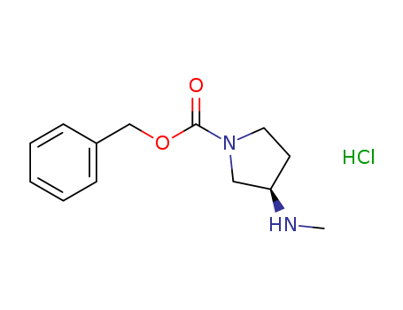 3-(METHYLAMINO)-1-PYRROLIDINECARBOXYLIC ACID BENZYL ESTER HCL
