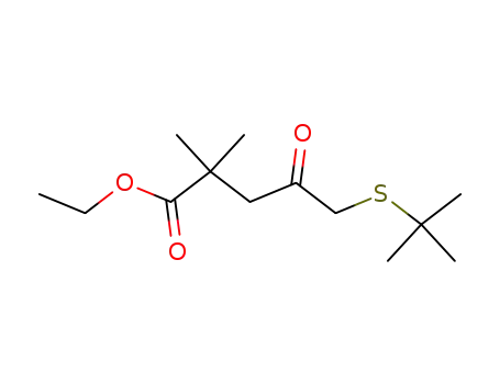 에틸 5-TERT-부틸티오-2,2-디메틸-4-옥소펜타노에이트